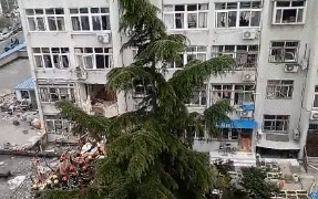 突發(fā)！青島一居民樓發(fā)生爆燃！已造1人死亡，7人受傷！3公里外有震感…