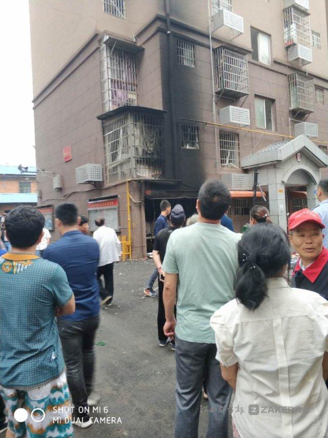 南昌新建區(qū)一小區(qū)煤氣罐爆炸， 4 人受傷